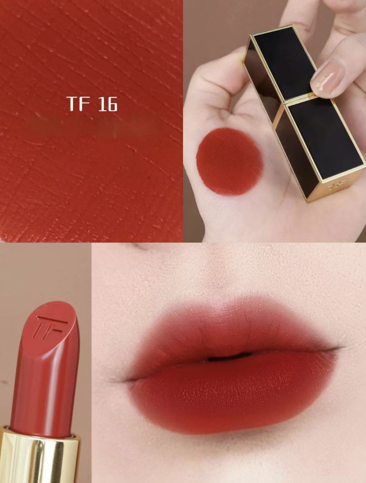 Lip Color Matte Lipstick - TF16